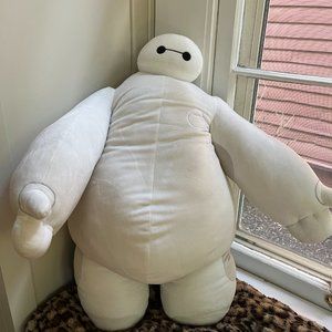 Disney Plush Big Hero 6 White Robot Baymax Stuffed 15" Tall